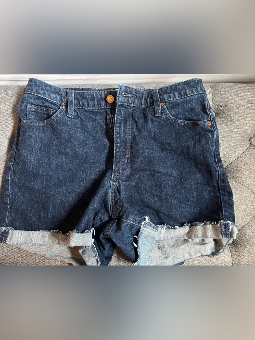Universal Thread Dark Blue Denim Shorts